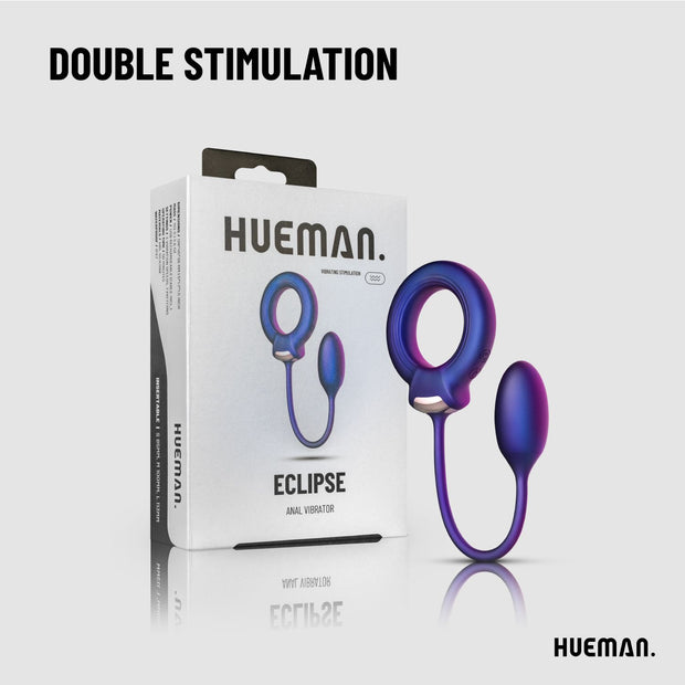 Hueman - Cockring mit Analkugel