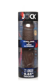 JOCK Extra lange Penis-Hülle 22,5 cm - Braun
