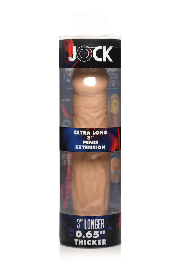 JOCK Extra lange Penis-Hülle 22,5 cm - Beige