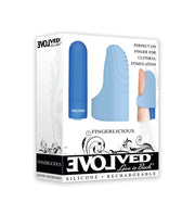 Evolved - Fingerlicious Finger-Vibrator - Blau