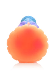 Leuchtender Alien-Dildo im Dunkeln