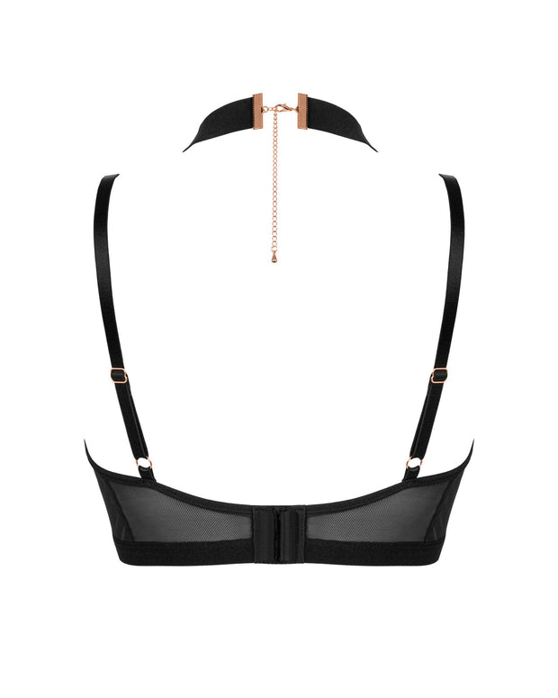 Obsessive - Brasica BH mit Choker - Schwarz