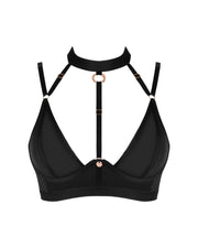Obsessive - Brasica BH mit Choker - Schwarz