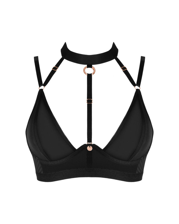 Obsessive - Brasica BH mit Choker - Schwarz