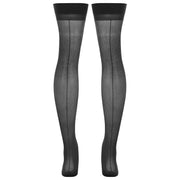 Strümpfe mit breitem Bund