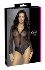 Cottelli Party - Transparenter Body - Schwarz