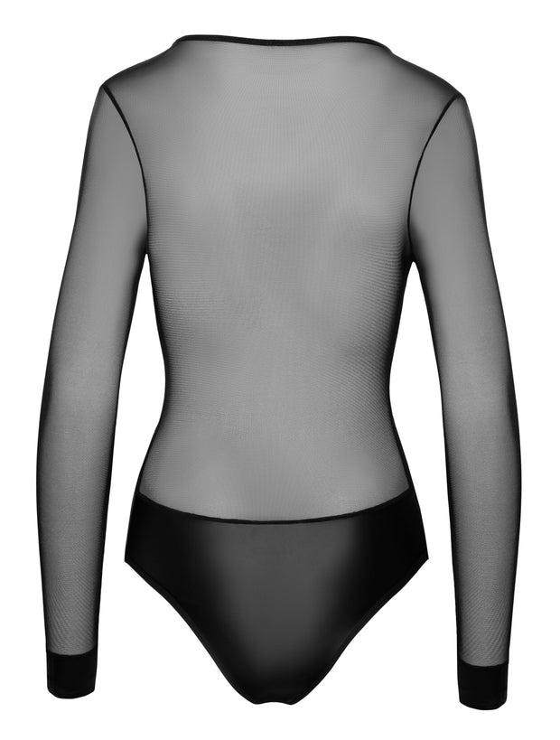 Cottelli Party - Transparenter Body - Schwarz