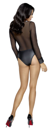 Cottelli Party - Transparenter Body - Schwarz