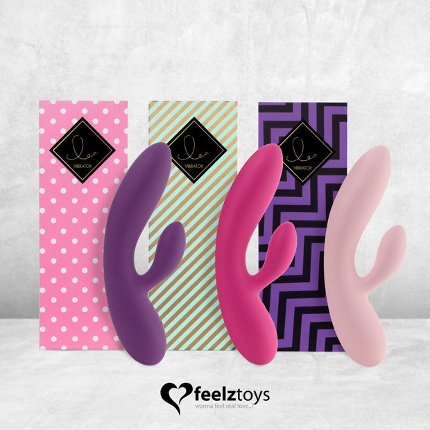 FeelzToys - Lea Rabbit Vibrator - Rosa