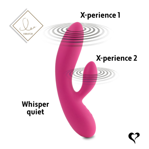 FeelzToys - Lea Rabbit Vibrator - Rosa