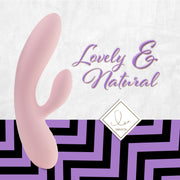 FeelzToys - Lea Rabbit Vibrator - Hellrosa