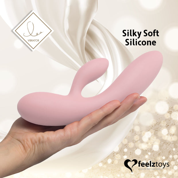 FeelzToys - Lea Rabbit Vibrator - Hellrosa