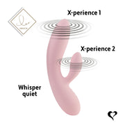 FeelzToys - Lea Rabbit Vibrator - Hellrosa