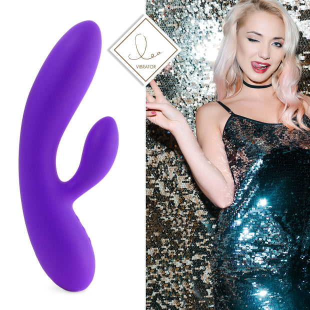 FeelzToys - Lea Rabbit Vibrator - Glitter