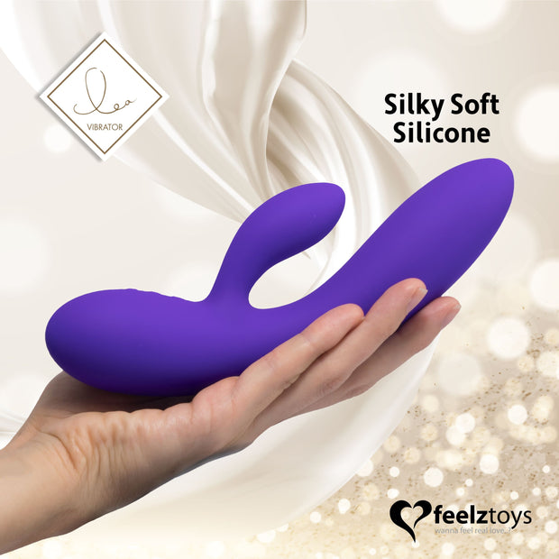 FeelzToys - Lea Rabbit Vibrator - Glitter