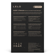 LELO - Hugo 2 Prostata-Vibrator mit Fernbedienung - Schwarz
