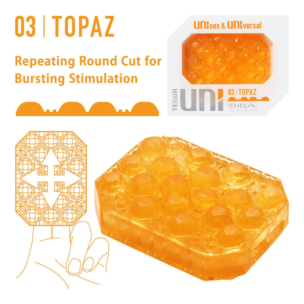 TENGA - Uni Topaz Sleeve