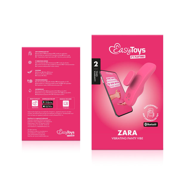 EasyConnect - Panty-Vibrator Zara, app-gesteuert