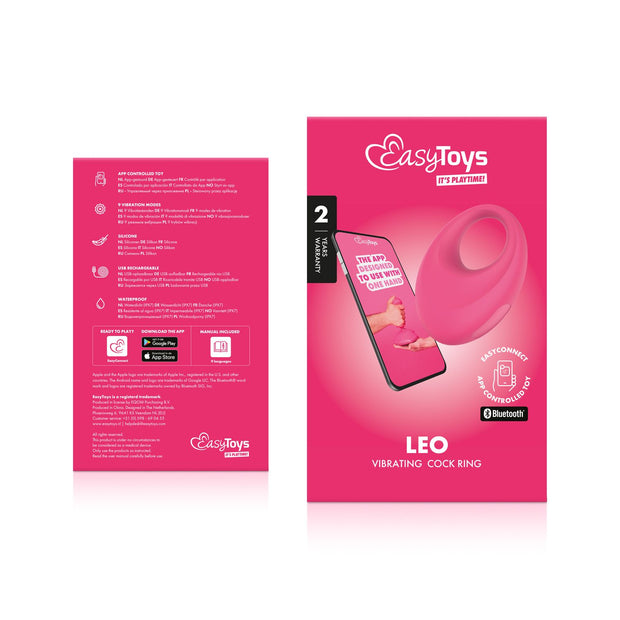 EasyConnect - Vibrations-Penisring Leo, app-gesteuert