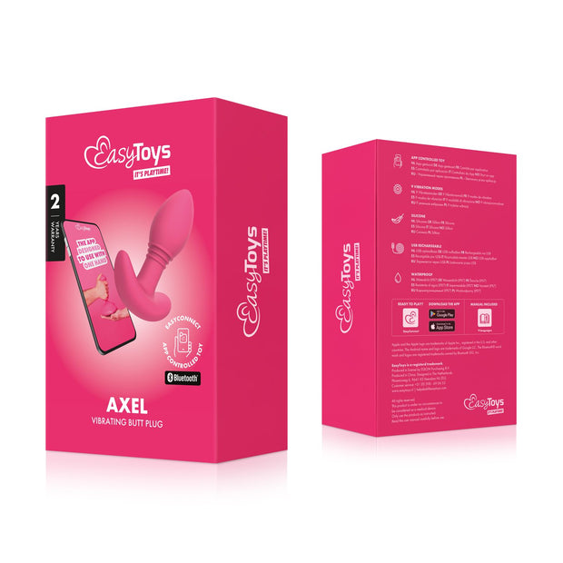 EasyConnect - Vibrierender Analplug Axel, app-gesteuert