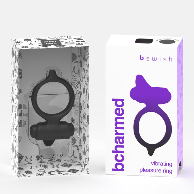 B Swish - Bcharmed Basic Cock Ring - Schwarz