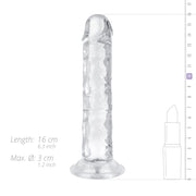 Jelly Dildo ohne Hoden - 14 cm