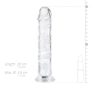 Jelly Dildo ohne Hoden - 18 cm