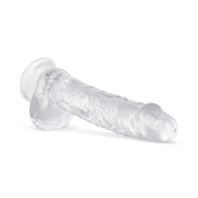 Jelly Dildo mit Hoden - 15 cm