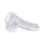 Jelly Dildo mit Hoden - 15 cm