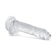 Jelly Dildo mit Hoden - 17 cm