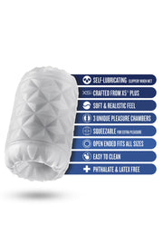 Rize - Reakt - Selbstschmierender Stroker - Weiß