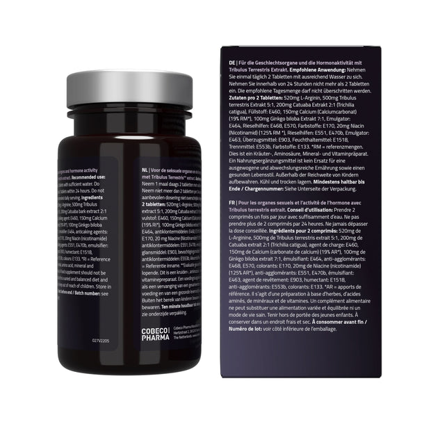 CoolMann - Male Potency Potentie Pillen - 60 stuks