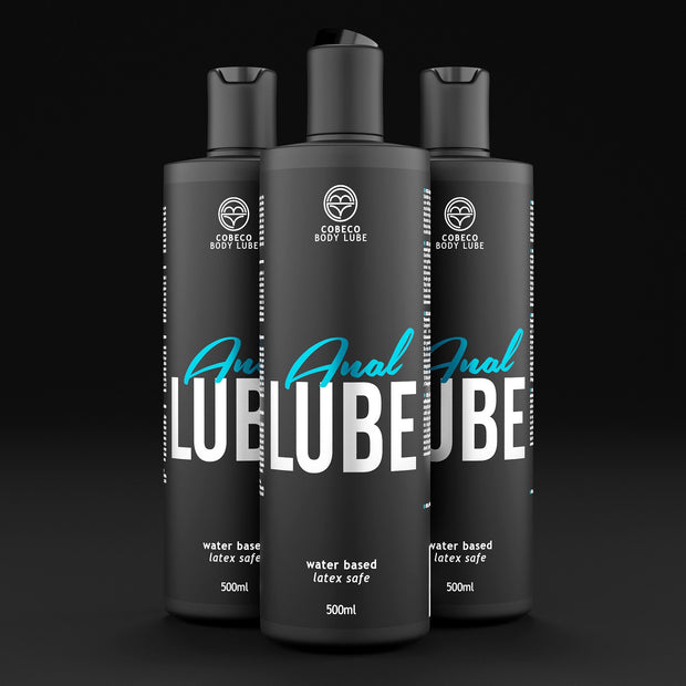 Cobeco Anal-Gleitmittel auf Wasserbasis - 500 ml