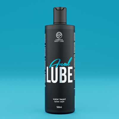 Cobeco Anal-Gleitmittel auf Wasserbasis - 500 ml