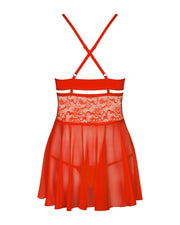 Babydoll Set - Rood