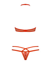 BH und Tanga Set - Rot