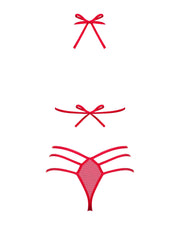 Giftella 2-teiliges Set - Rot