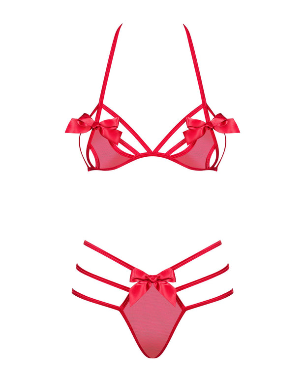 Giftella 2-teiliges Set - Rot