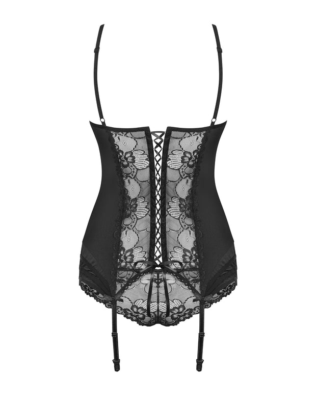 Heartine Strumpfhalter-Korsett-Set