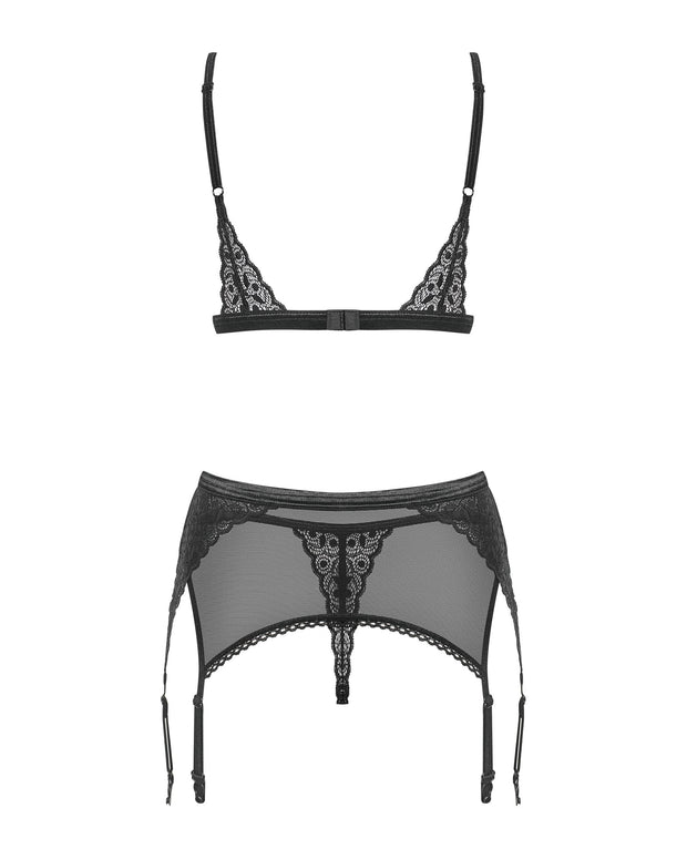3-teiliges BH-Set Shibu - schwarz