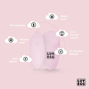 LUV EGG - Roze