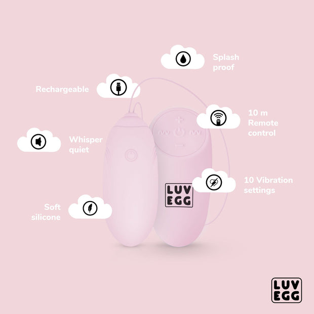 LUV EGG - Roze