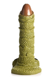XR Brands - Riesiger Schuppiger Sumpfmonster-Dildo - Grün