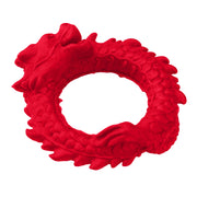 XR Brands - Aufstieg des Drachen Silikon Penisring - Rot