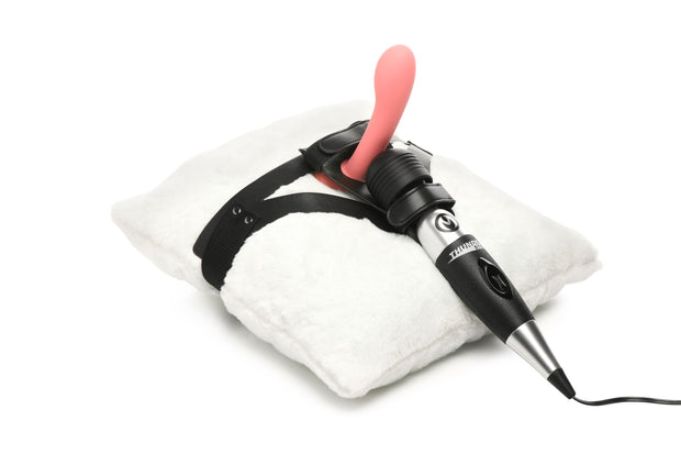 XR Brands - Thunder Strap Wand Oberschenkel-Harness - Schwarz