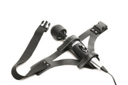 XR Brands - Thunder Strap Wand Oberschenkel-Harness - Schwarz