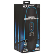 XR Brands - Stoßende und Vibrationsmasturbator - Schwarz