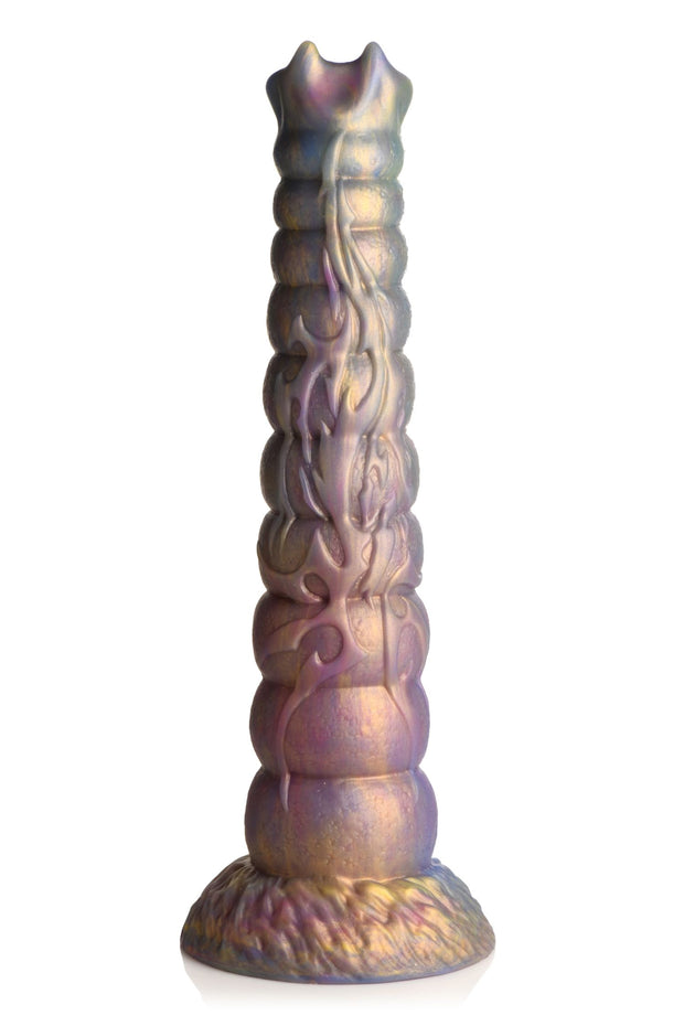 XR Brands - Tiefe Eindringling Tentakel Ovipositor Silikon Dildo mit Eiern