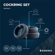 Boners 3 Ring kit (flat rings)