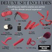 XR Brands - Liebhaber-Bondage-Massage-Set